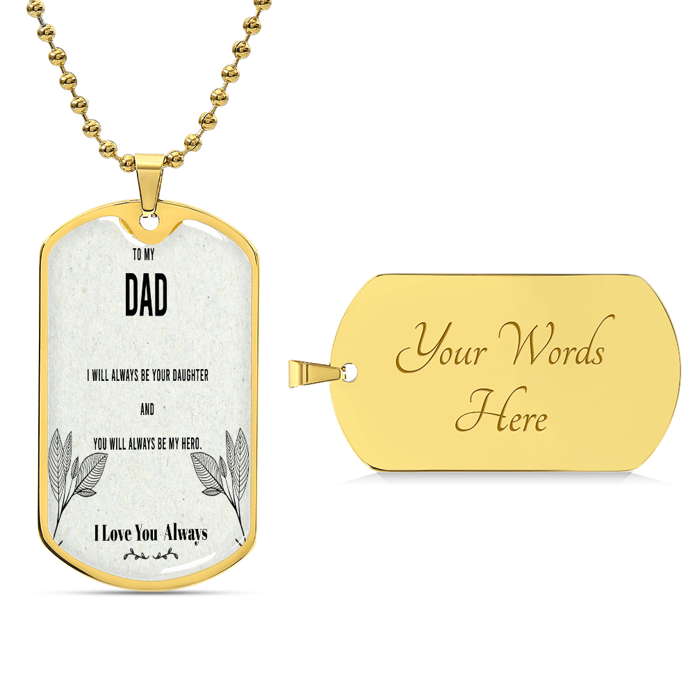 You Will Always Be My Hero Keychain