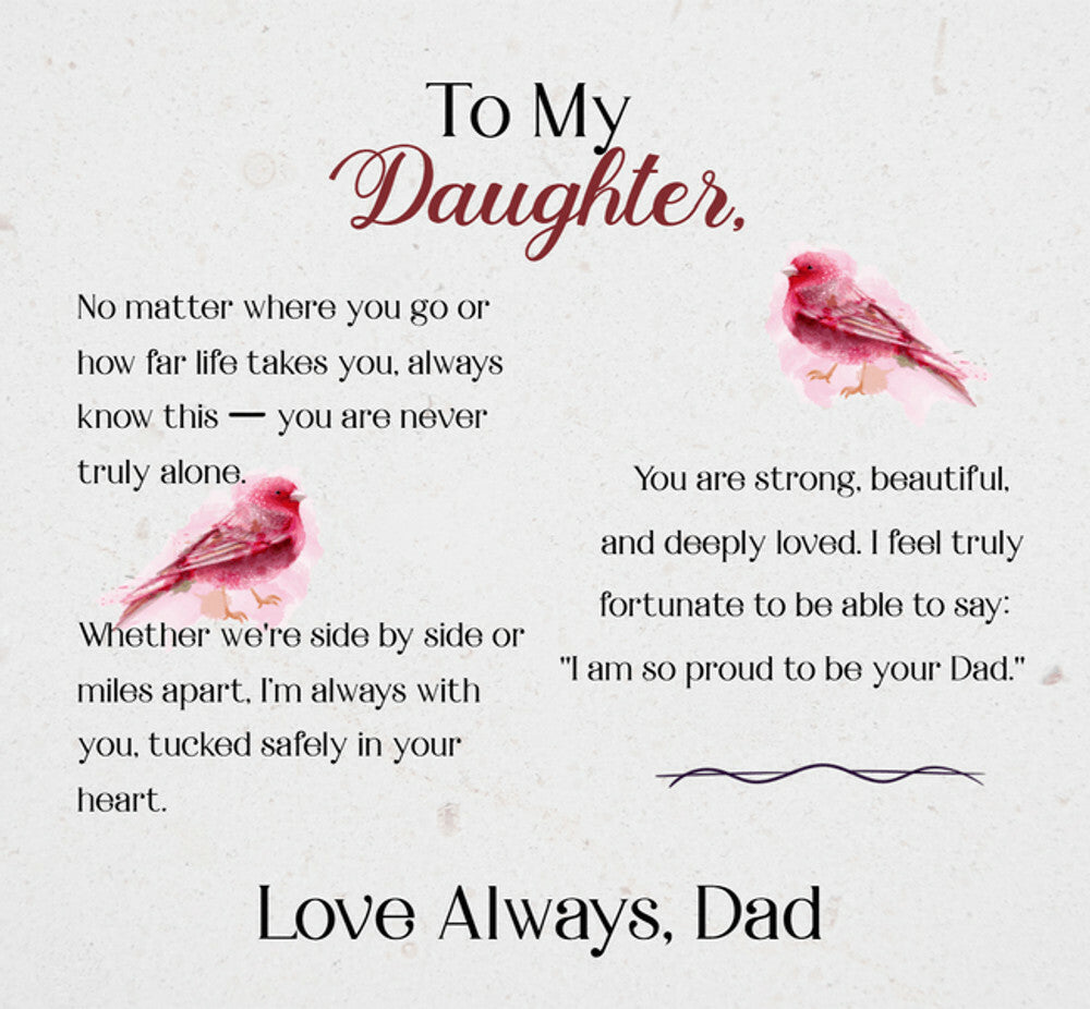I Am So Proud To Be Your Dad Love Knot Necklace