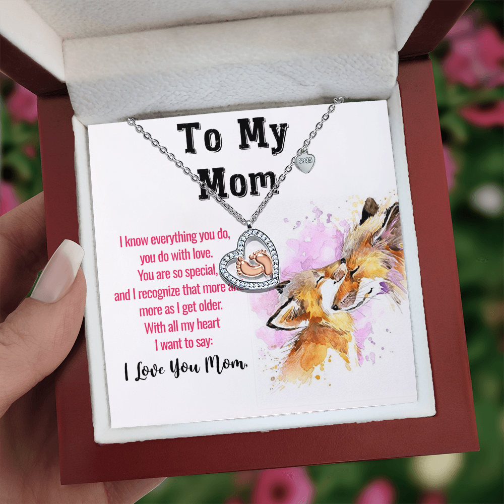 With All My Heart I Want to Say Necklace