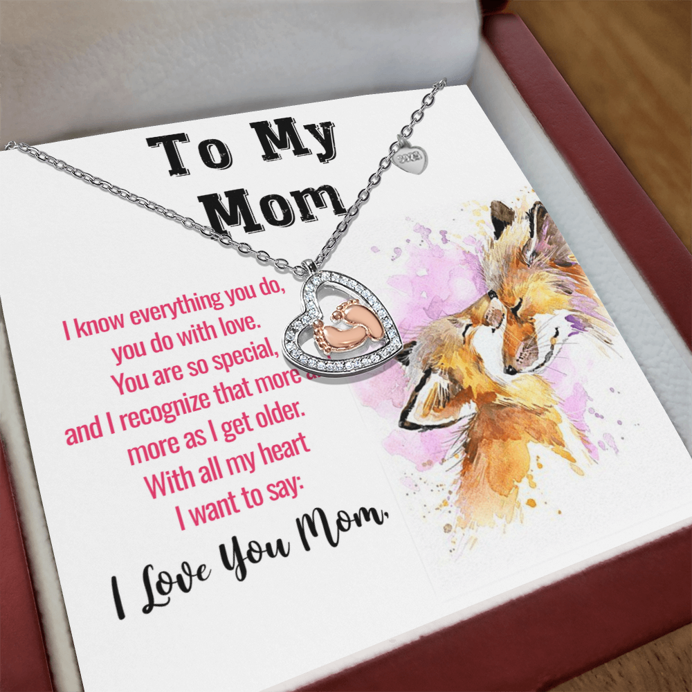 With All My Heart I Want to Say Necklace