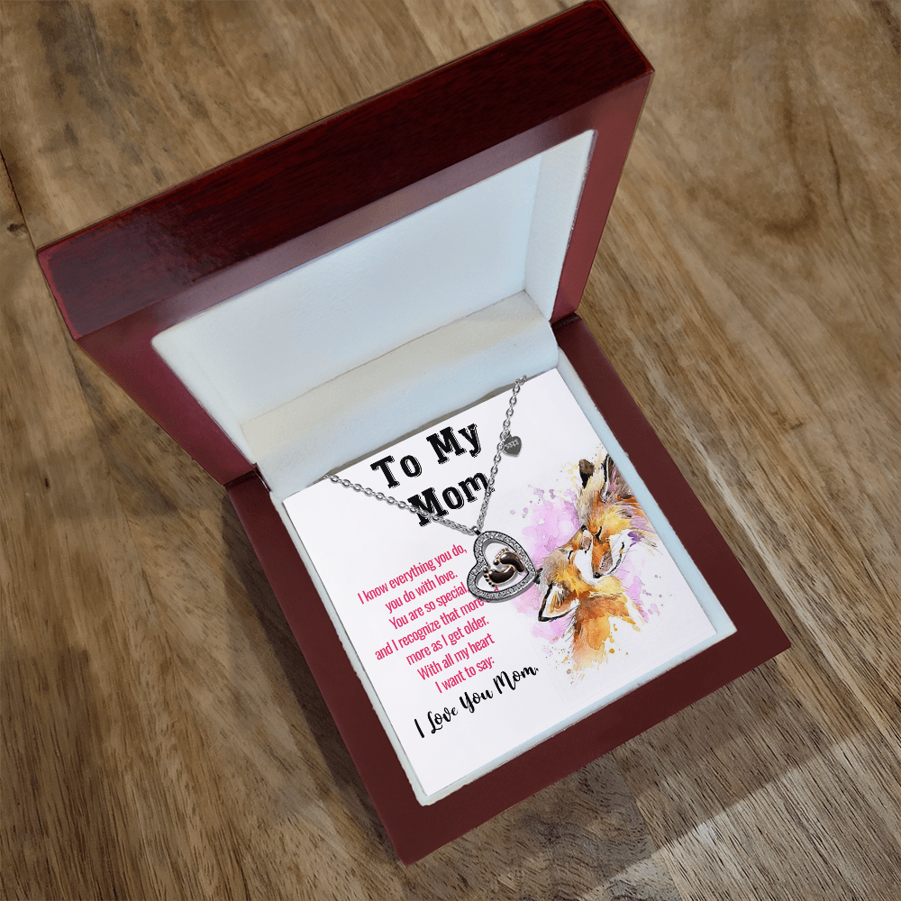 With All My Heart I Want to Say Necklace