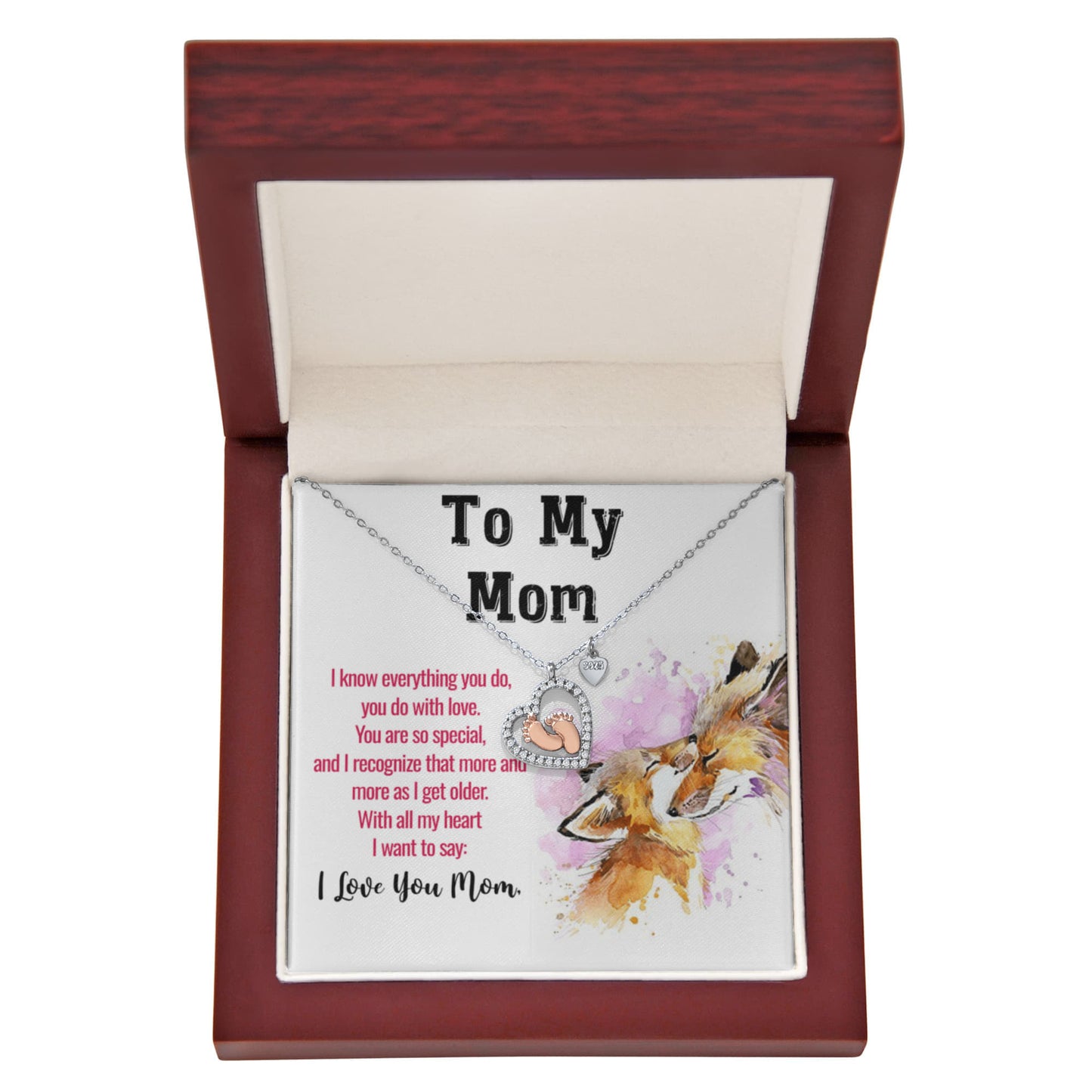 With All My Heart I Want to Say Necklace