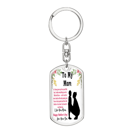 I Just Want to Say Thank You Keychain