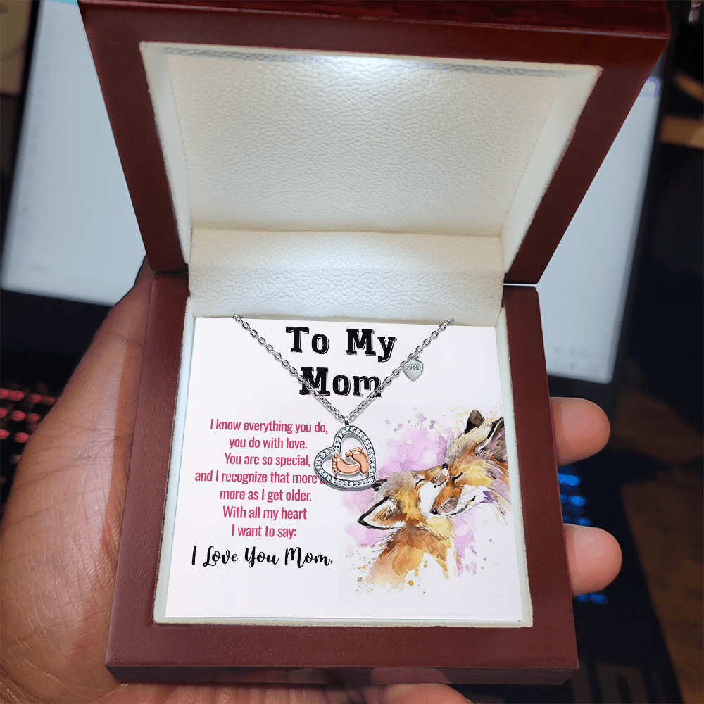With All My Heart I Want to Say Necklace