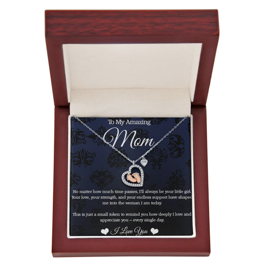 I'll Always Be Your Little Girl Love Knot Necklace